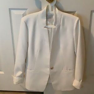 Loft white blazer size6